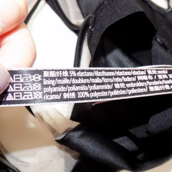 nwt Victoria's Secret bralette bra lingerie lace dragon embroidery design - Picture 11 of 12